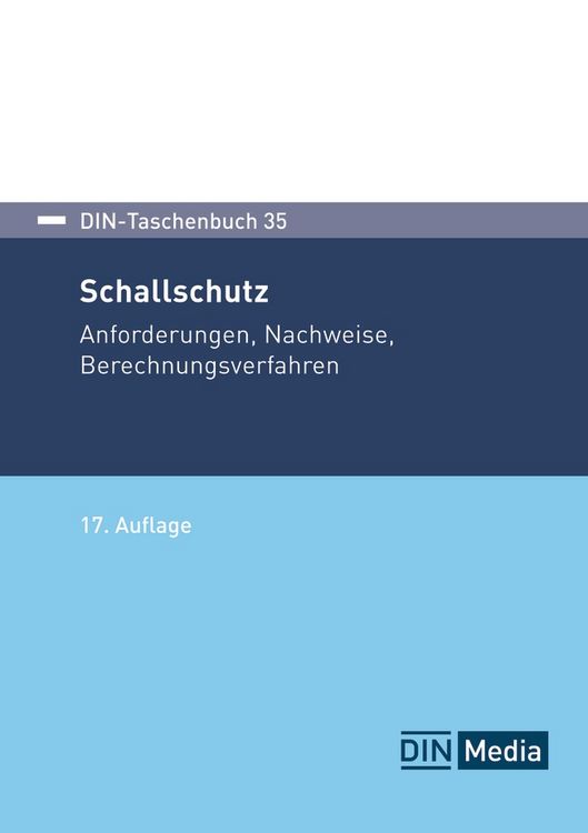 Produktbild: DIN-Taschenbuch 35