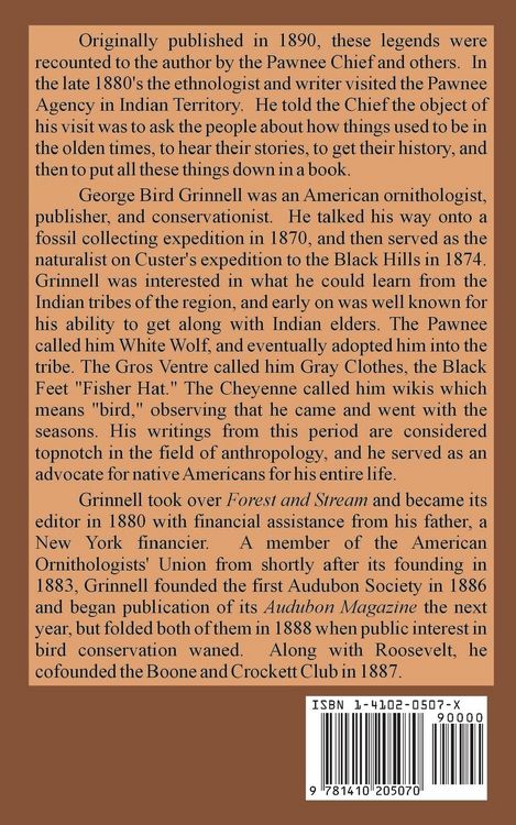 Produktbild: Pawnee Hero Stories and Folk-Tales
