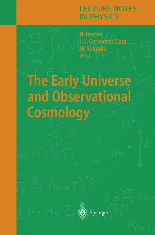 Produktbild: The Early Universe and Observational Cosmology