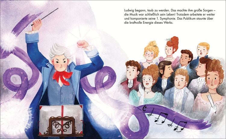 Produktbild: Ludwig van Beethoven &ndash; Little People, BIG DREAMS (Deutsche Ausgabe)