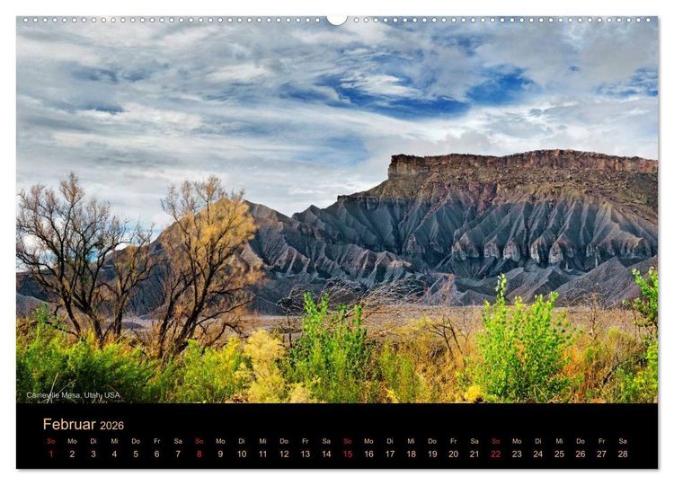 Produktbild: USA Der S&uuml;dwesten - Einzigartige Monumente (Wandkalender 2026 DIN A2 quer), CALVENDO Monatskalender