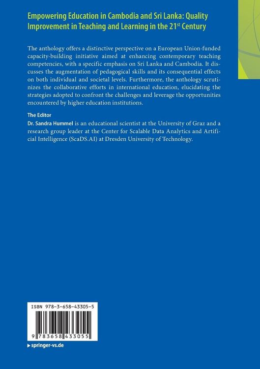 Produktbild: Empowering Education in Cambodia and Sri Lanka: Quality Improvement in Teaching and Learning in the 21st Century