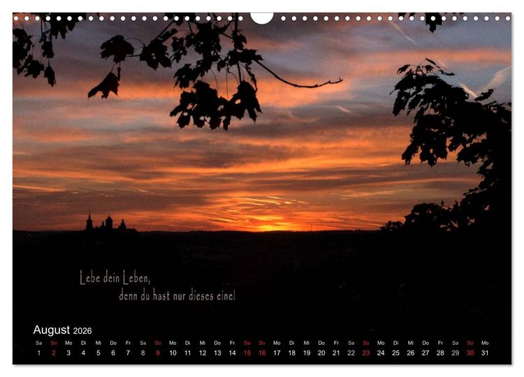Produktbild: wundersch&ouml;ne Lichtmomente (Wandkalender 2026 DIN A3 quer), CALVENDO Monatskalender