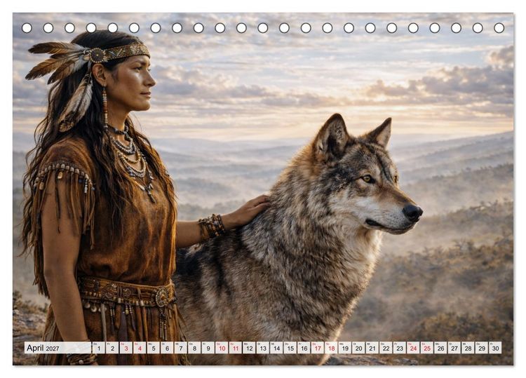 Produktbild: Ein spiritueller Weg. Im Rhythmus der Natur (Tischkalender 2027 DIN A5 quer), CALVENDO Monatskalender