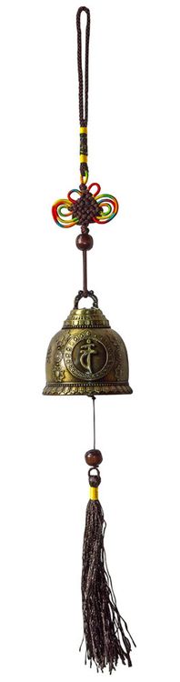 Produktbild: Klangspiel "Buddha Glocke mit Gl&uuml;cksknoten"