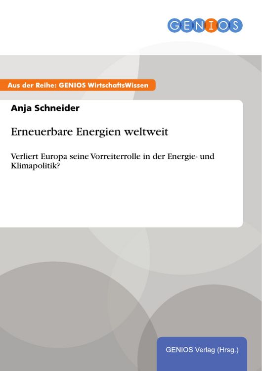 Produktbild: Erneuerbare Energien weltweit