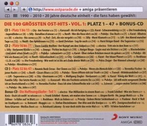 Produktbild: Die Ultimative Ostparade-Top 100 Folge 1