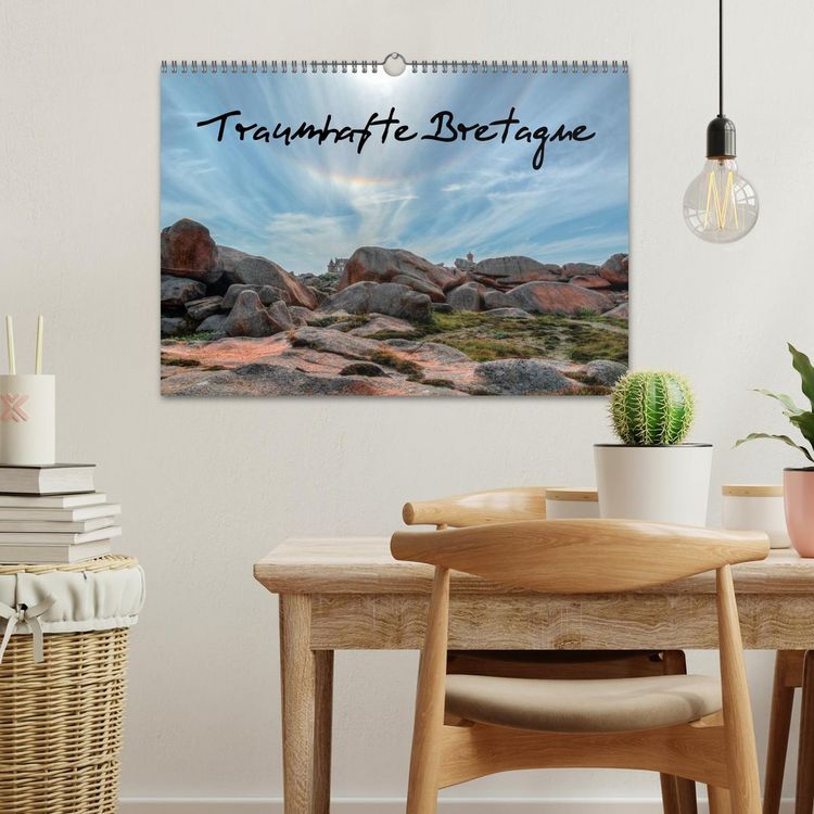 Produktbild: Traumhafte Bretagne (Wandkalender 2026 DIN A3 quer), CALVENDO Monatskalender