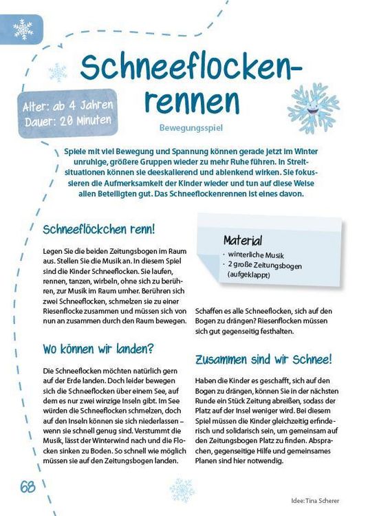 Produktbild: Das Kita-Jahreszeitenbuch: Bewegungsspiele