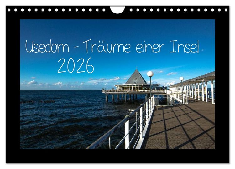 Produktbild: Usedom - Tr&auml;ume einer Insel (Wandkalender 2026 DIN A4 quer), CALVENDO Monatskalender