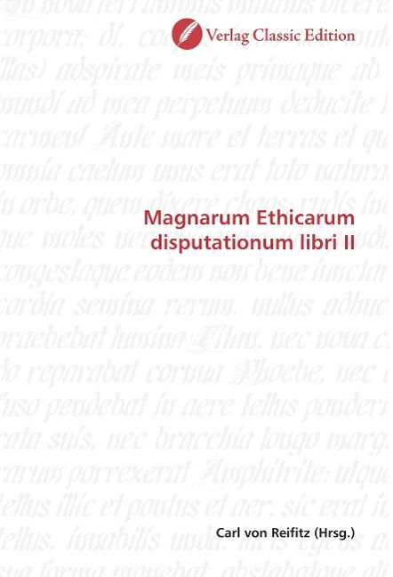 Produktbild: Magnarum Ethicarum disputationum libri II