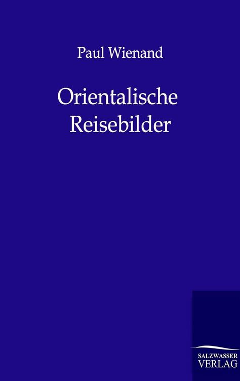 Produktbild: Orientalische Reisebilder
