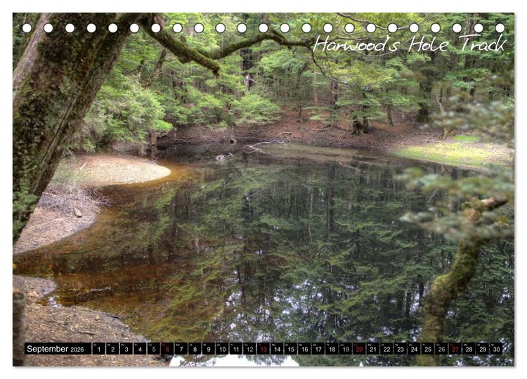Produktbild: Neuseeland (Tischkalender 2026 DIN A5 quer), CALVENDO Monatskalender