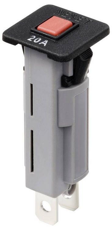 Produktbild: TRU COMPONENTS TC-13401620 Leistungsschalter thermisch 125 V/AC, 250 V/AC, 32 V/DC, 50 V/DC 20 A 1 St.