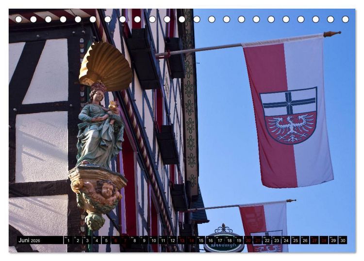 Produktbild: Ahrweiler - Mittelalterflair an der Ahr (Tischkalender 2026 DIN A5 quer), CALVENDO Monatskalender