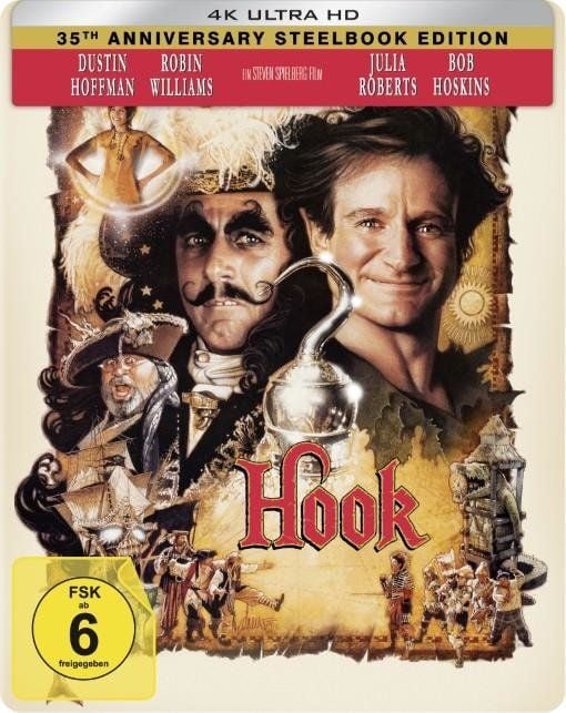 Produktbild: Hook - 35th Anniversary Edition - Steelbook (2 4K-UHDs)