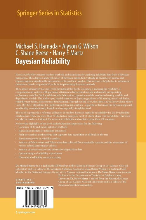 Produktbild: Bayesian Reliability