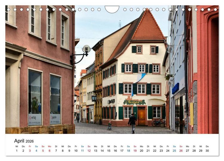 Produktbild: Landau in der Pfalz - Ansichtssache (Wandkalender 2026 DIN A4 quer), CALVENDO Monatskalender