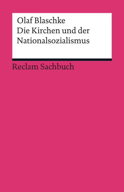 Produktbild: Die Kirchen und der Nationalsozialismus