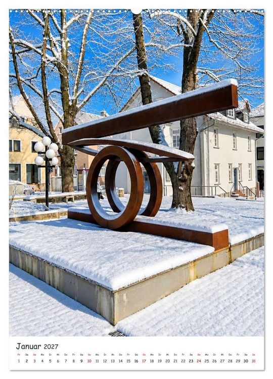 Produktbild: Friedrichsdorf in Hessen vom Stadtfotograf Petrus Bodenstaff (Wandkalender 2027 DIN A2 hoch), CALVENDO Monatskalender