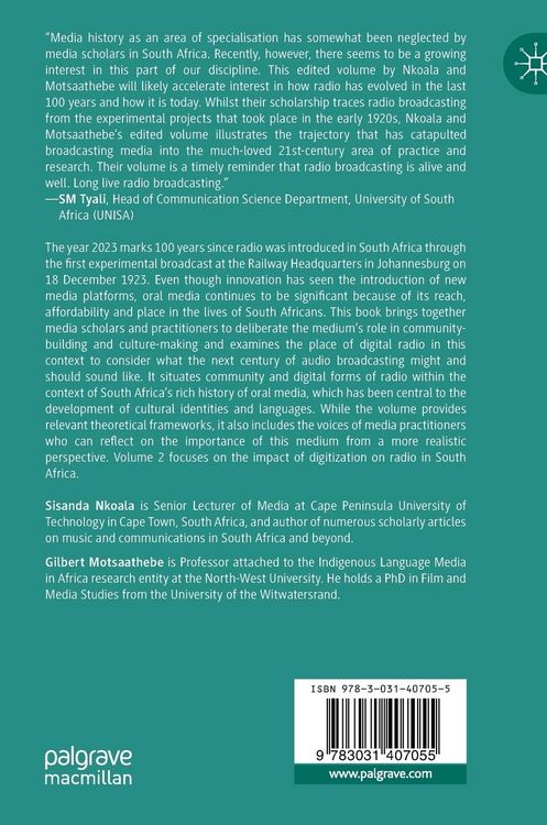 Produktbild: 100 Years of Radio in South Africa, Volume 2