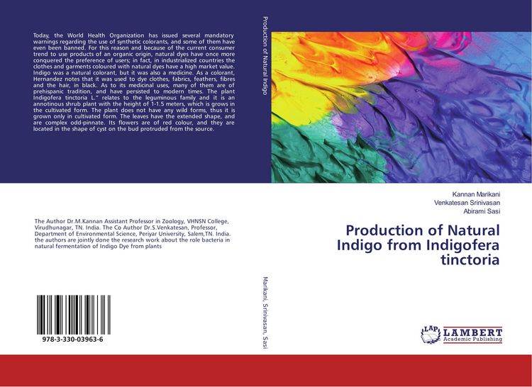 Produktbild: Production of Natural Indigo from Indigofera tinctoria