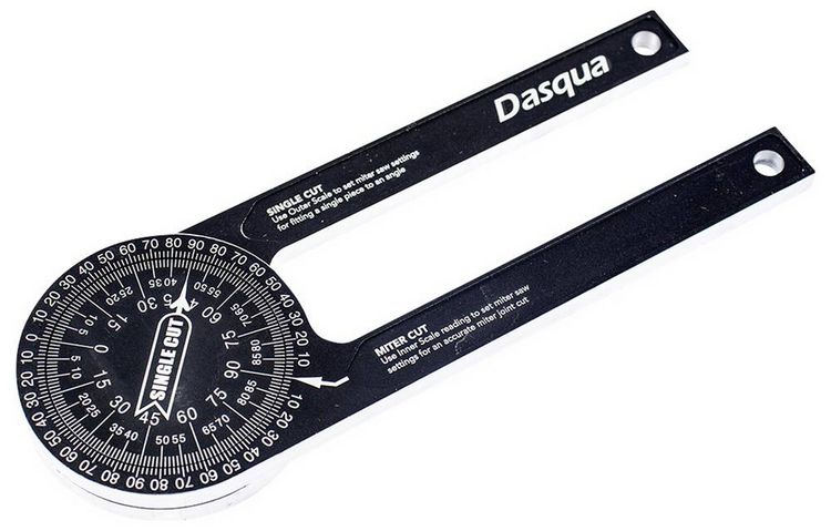 Produktbild: Dasqua 1804-1006 Gehrungss&auml;gen-Winkelmesser 90&deg;