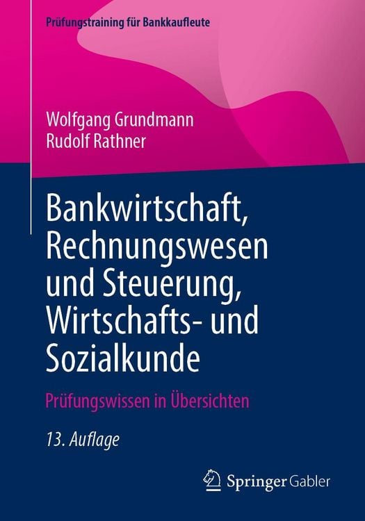 Produktbild: Bankwirtschaft, Rechnungswesen und Steuerung, Wirtschafts- und Sozialkunde