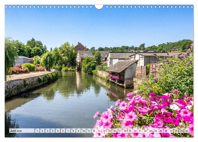 Produktbild: Normandie &ndash; Wo Natur auf Kultur trifft (Wandkalender 2026 DIN A3 quer), CALVENDO Monatskalender