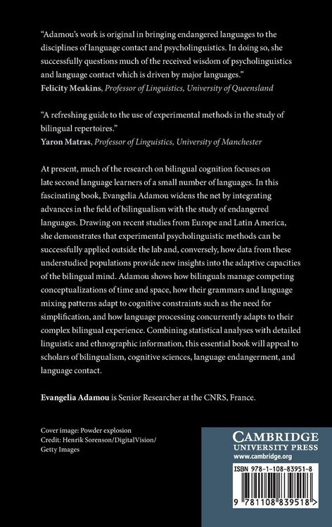 Produktbild: The Adaptive Bilingual Mind