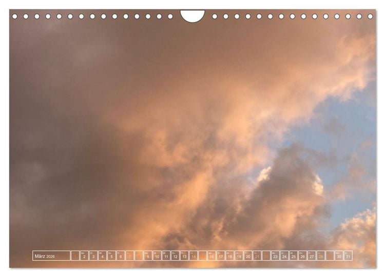 Produktbild: Wolken - Zeichen am Himmel (Wandkalender 2026 DIN A4 quer), CALVENDO Monatskalender