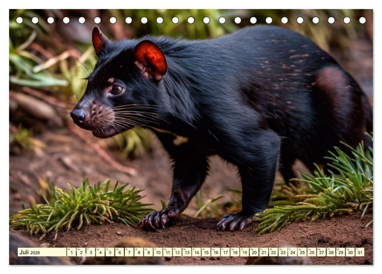 Produktbild: Australiens faszinierende Fauna (Tischkalender 2026 DIN A5 quer), CALVENDO Monatskalender