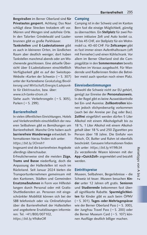 Produktbild: TRESCHER Reisef&uuml;hrer Bern und Berner Oberland