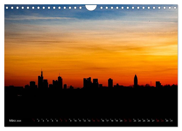 Produktbild: Main Frankfurt (Wandkalender 2026 DIN A4 quer), CALVENDO Monatskalender