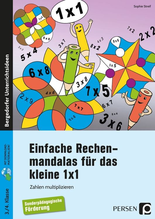 Produktbild: Einfache Rechenmandalas f&uuml;r das kleine 1x1