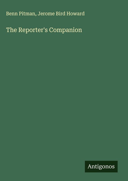 Produktbild: The Reporter's Companion