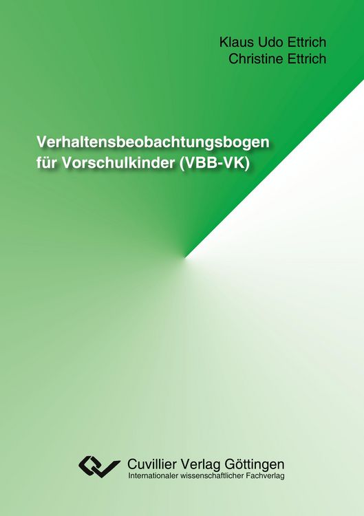 Produktbild: Verhaltensbeobachtungsbogen f&uuml;r Vorschulkinder (VBB-VK)
