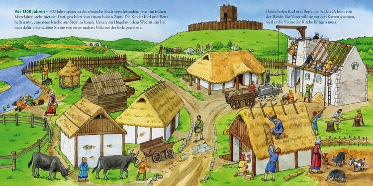 Produktbild: LESEMAUS 150: In der Stadt &ndash; damals und heute
