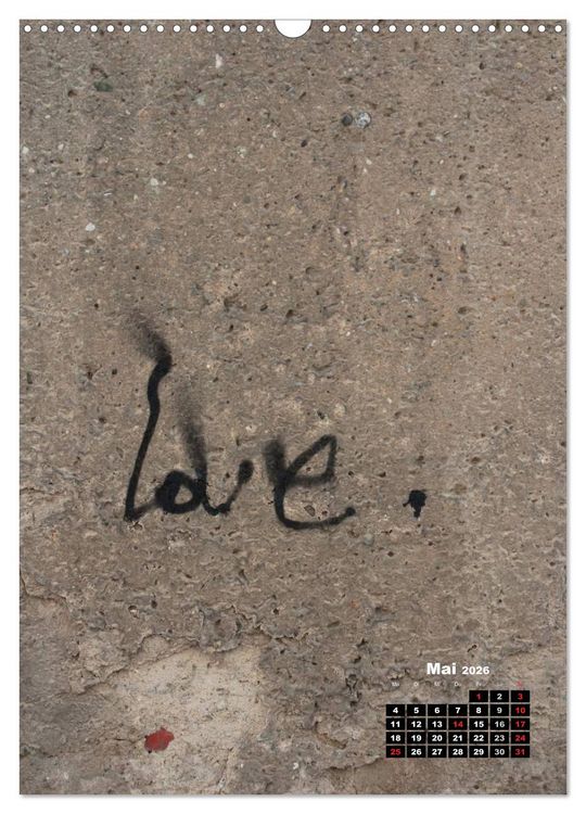 Produktbild: Graffiti & Streetart 2026 (Wandkalender 2026 DIN A3 hoch), CALVENDO Monatskalender
