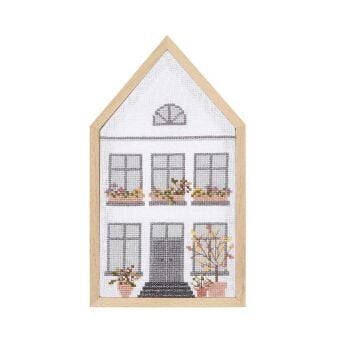 Produktbild: Dekostickrahmen, Haus, mittel