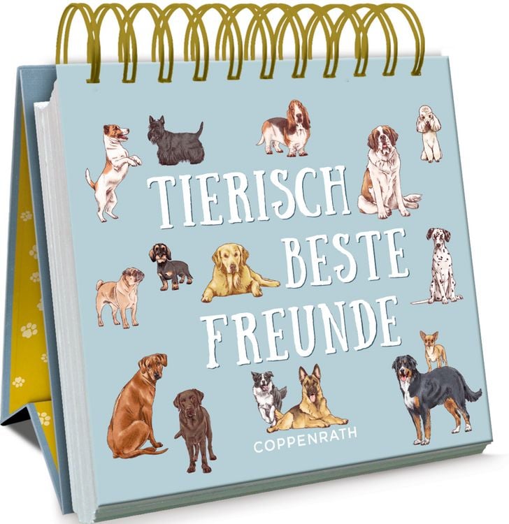 Produktbild: Kl. Spiralaufstellbuch: Tierisch beste Freunde (cats & dogs)