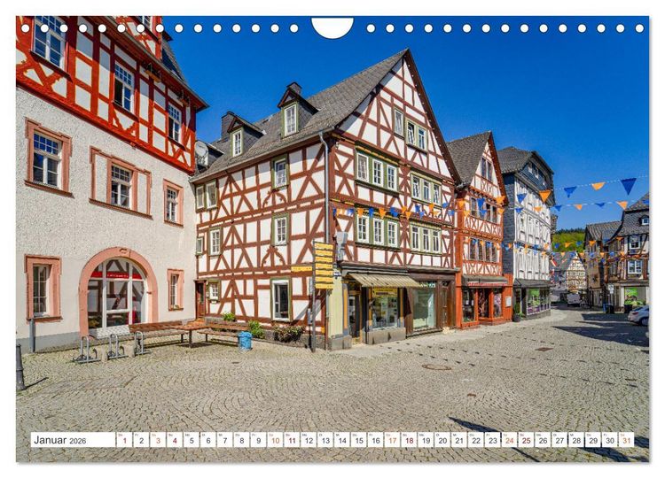 Produktbild: Dillenburg Impressionen (Wandkalender 2026 DIN A4 quer), CALVENDO Monatskalender