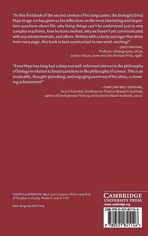 Produktbild: What Makes Biology Unique?