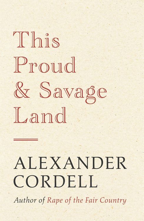 Produktbild: This Proud and Savage Land