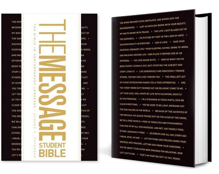 Produktbild: The Message Student Bible (Hardcover)