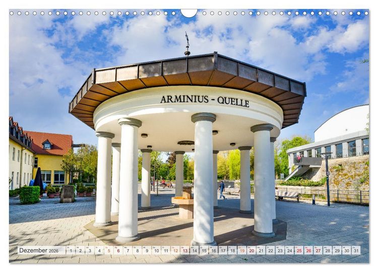 Produktbild: Bad Lippspringe Impressionen (Wandkalender 2026 DIN A3 quer), CALVENDO Monatskalender