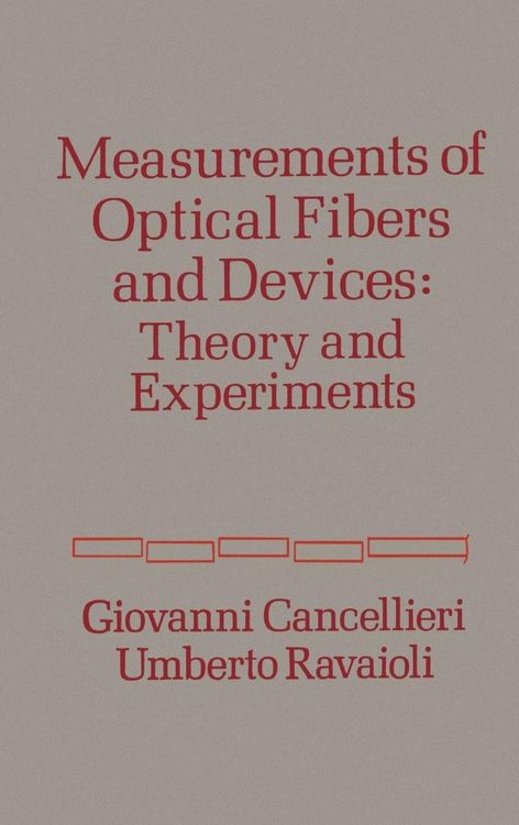Produktbild: Measurement of Optical Fibers and Devices
