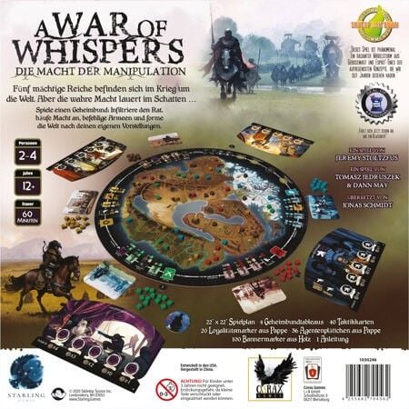 Produktbild: A War of Whispers: Die Macht der Manipulation (inkl. 2 Erweiterungen)