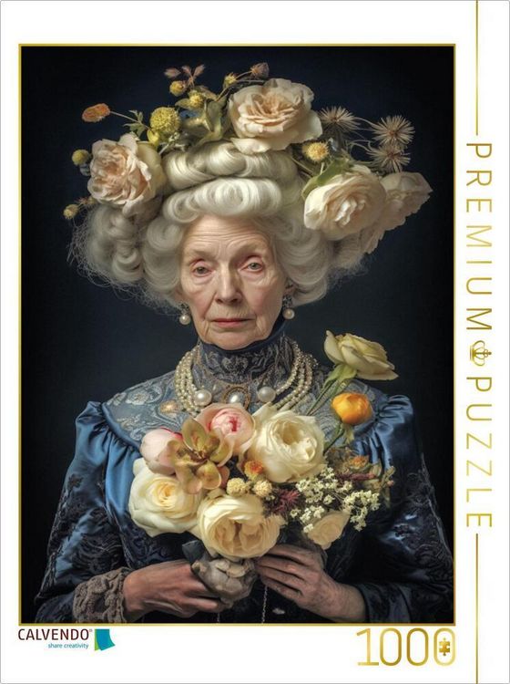 Produktbild: CALVENDO Puzzle Baroness Brunhilde von Blumenkohl | 1000 Teile Lege-Gr&ouml;&szlig;e 64x48cm Foto-Puzzle f&uuml;r gl&uuml;ckliche Stunden