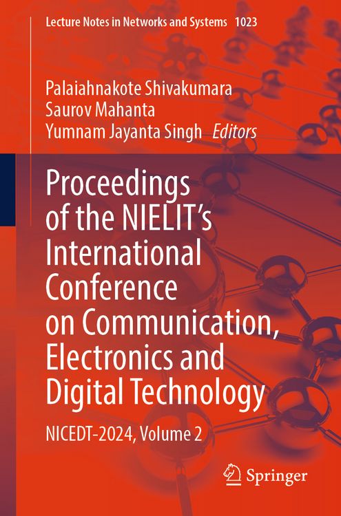 Produktbild: Proceedings of the NIELIT's International Conference on Communication, Electronics and Digital Technology